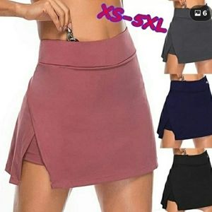 Pull on skirt with shorts.